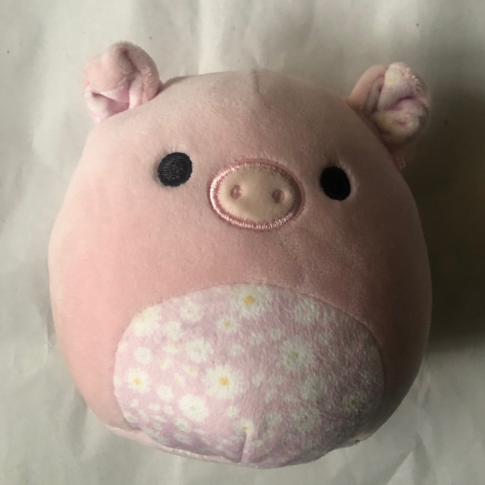 squishmallows “Peter” pink pig Plush Stuffed Animal Toy